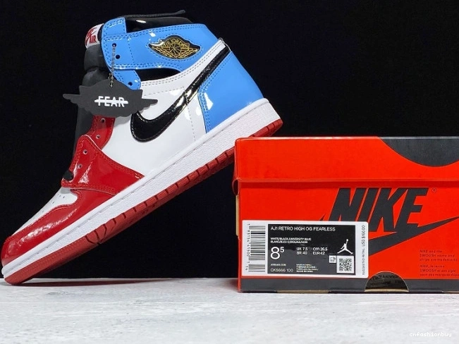 Retro CK5666-100 Jordan OG High Fearless Air 1 0905